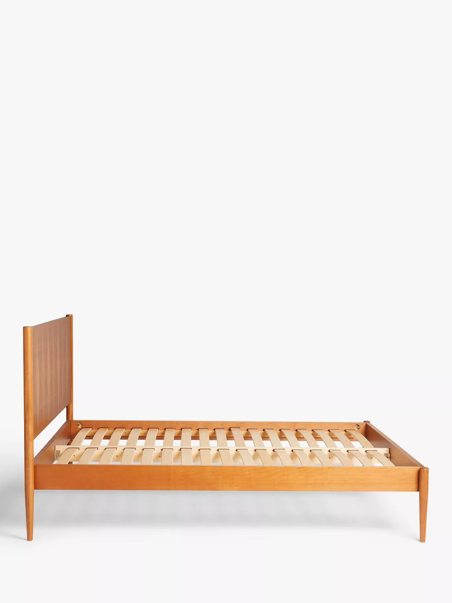 John Lewis Marquetry Wood Bed Frame, King Size, Natural