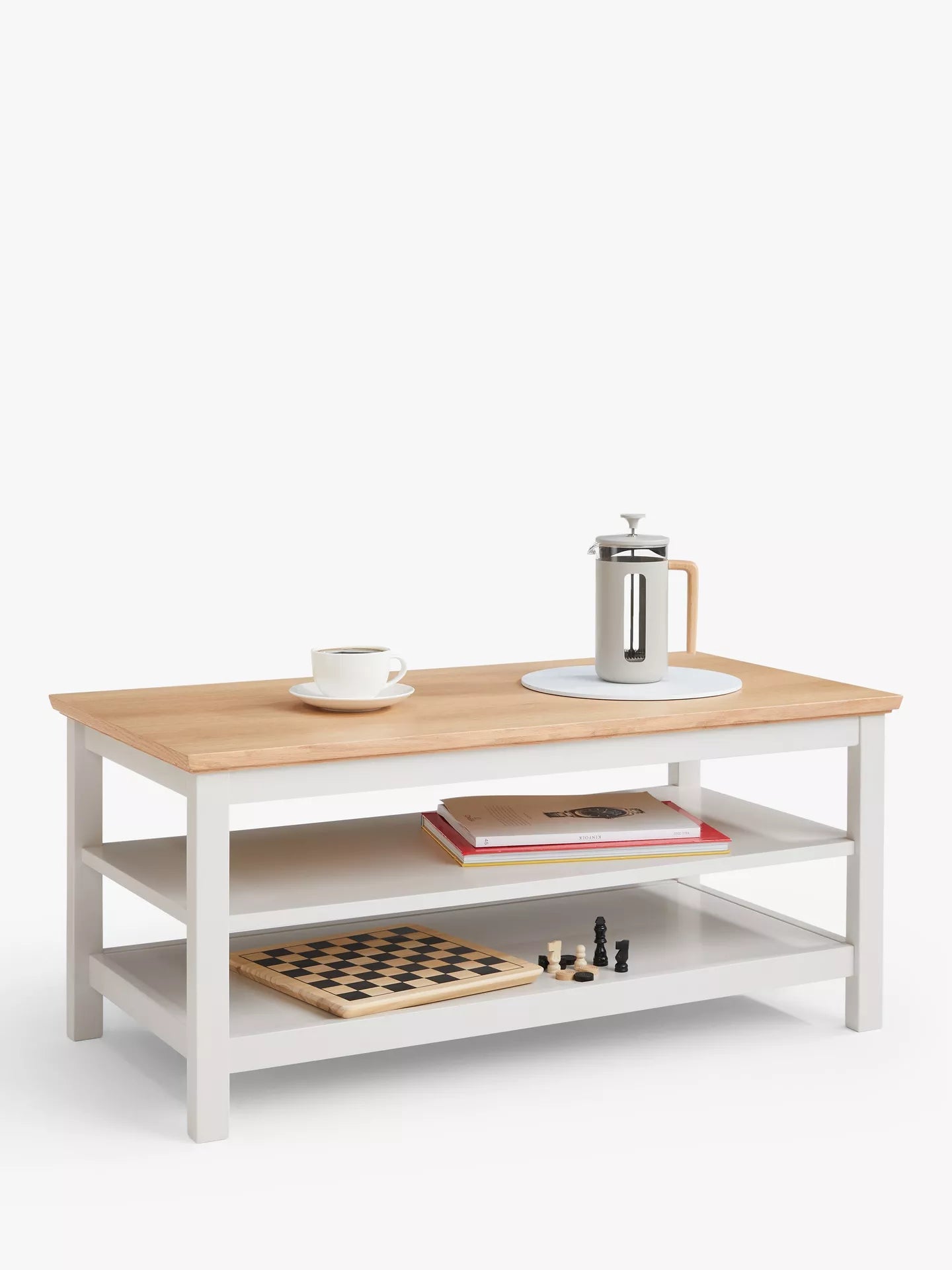 John Lewis ANYDAY Wilton Coffee Table in Linen