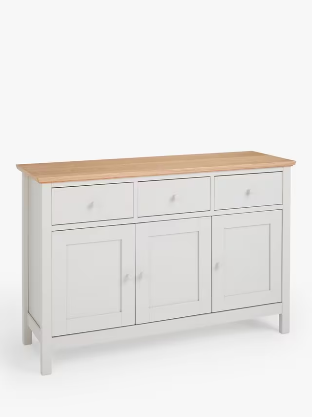 John Lewis Wilton Wide Sideboard Linen