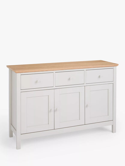 John Lewis Wilton Wide Sideboard Linen