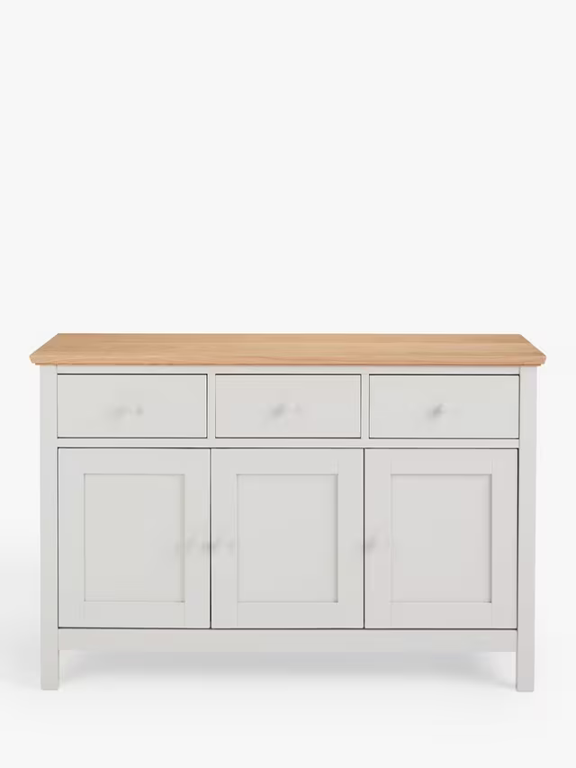 John Lewis Wilton Wide Sideboard Linen