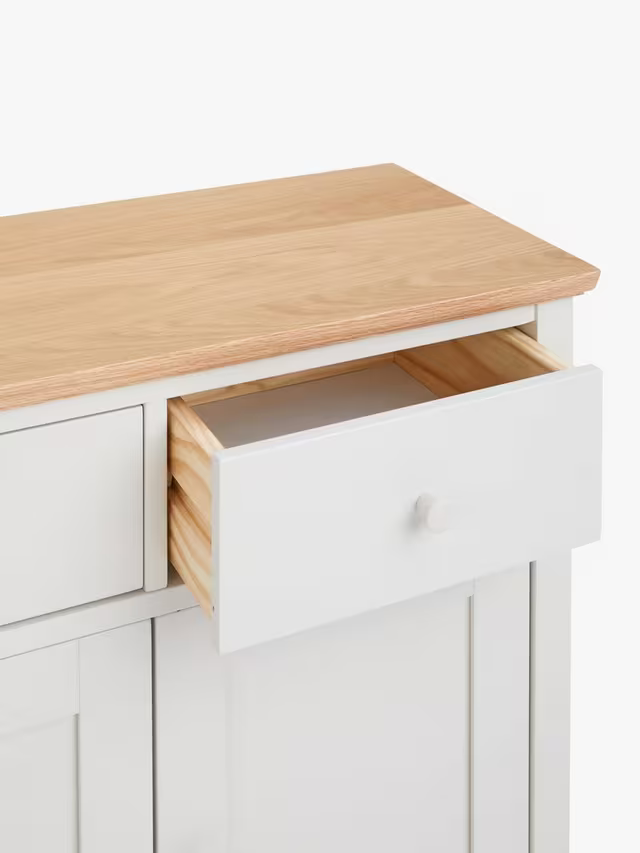 John Lewis Wilton Wide Sideboard Linen