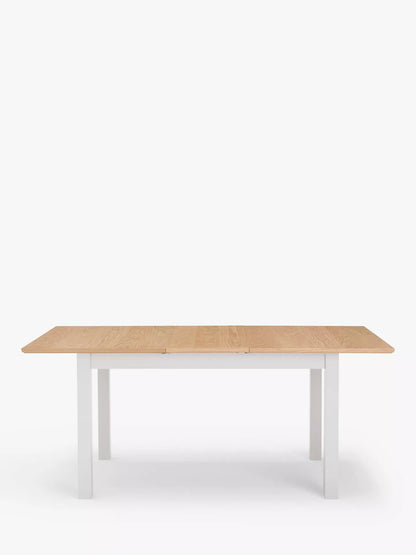 John Lewis Wilton 4-6 Seater Extending Dining Table, Linen