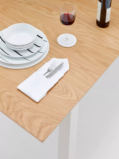 John Lewis Wilton 4-6 Seater Extending Dining Table, Linen
