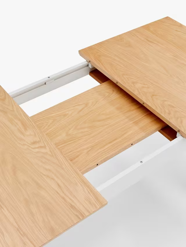 John Lewis Wilton 4-6 Seater Extending Dining Table Linen