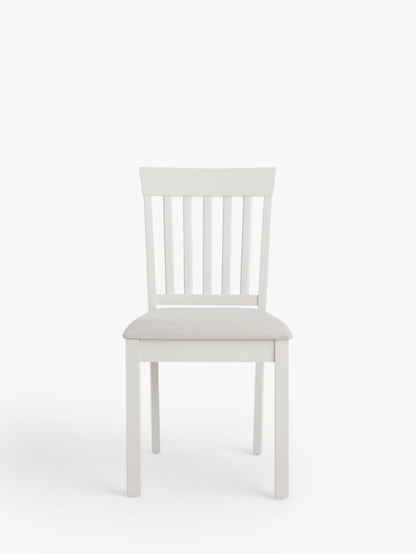 John Lewis ANYDAY Wilton Slatted Dining Chair, Set of 1, Linen