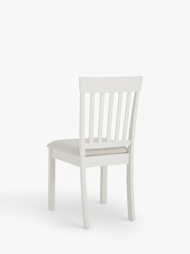 John Lewis ANYDAY Wilton Slatted Dining Chair, Set of 1, Linen