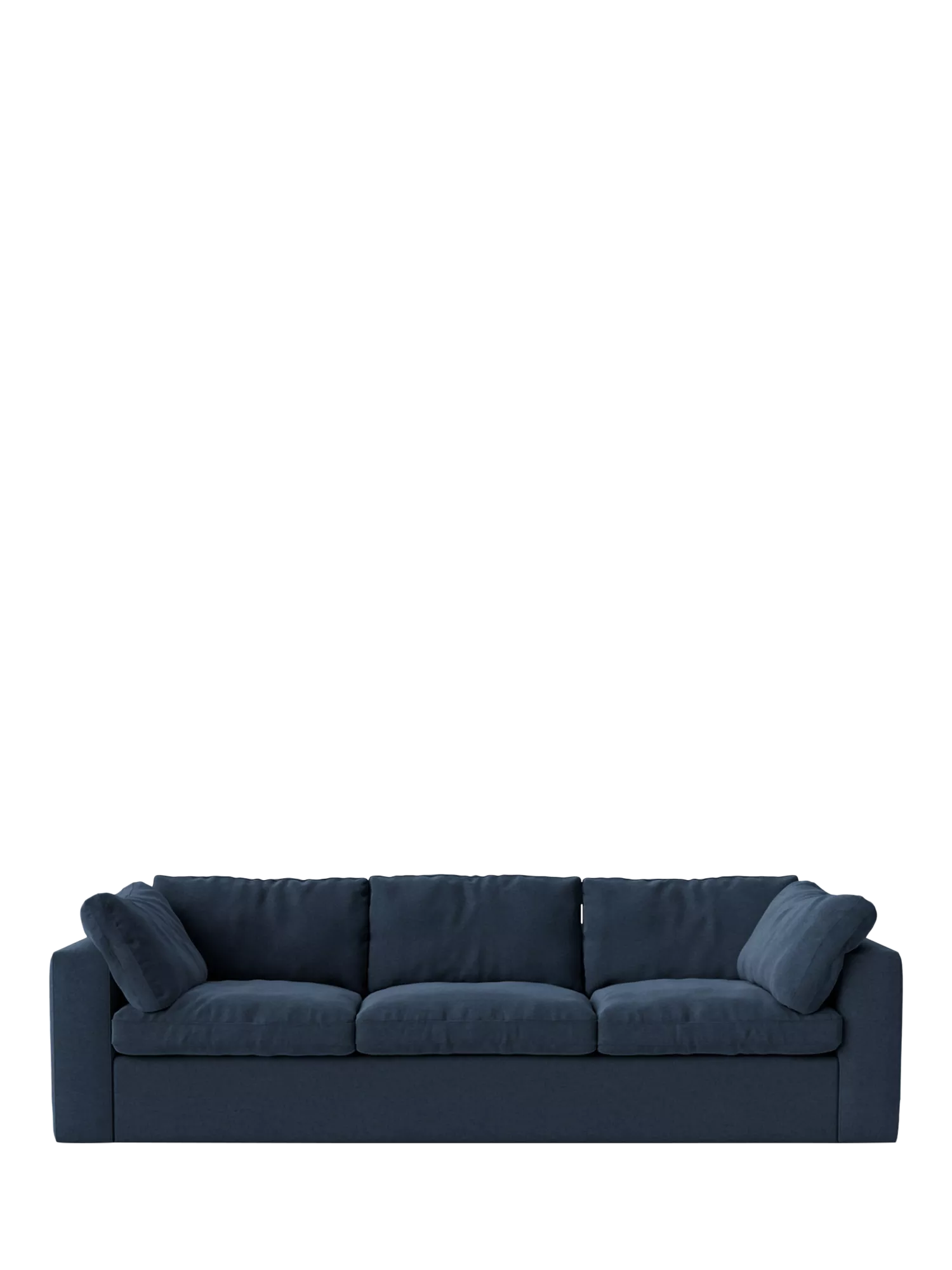 Swoon Seattle Large 3 Seater Sofa, Smart Wool Indigo