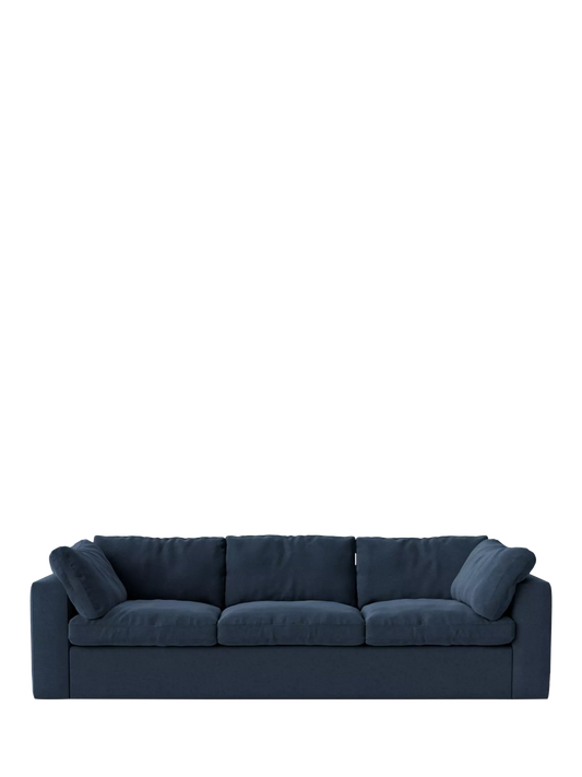 Swoon Seattle Large 3 Seater Sofa, Smart Wool Indigo