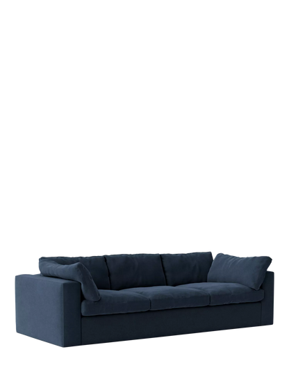 Swoon Seattle Large 3 Seater Sofa, Smart Wool Indigo