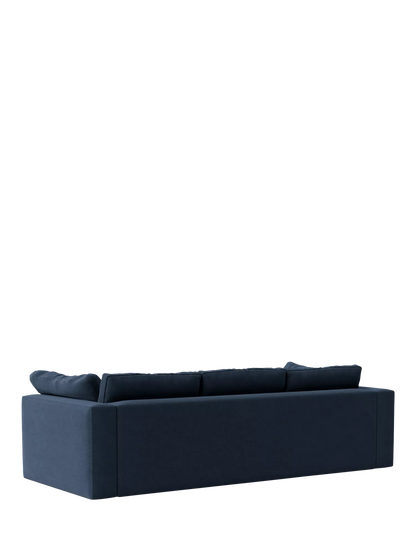 Swoon Seattle Large 3 Seater Sofa, Smart Wool Indigo