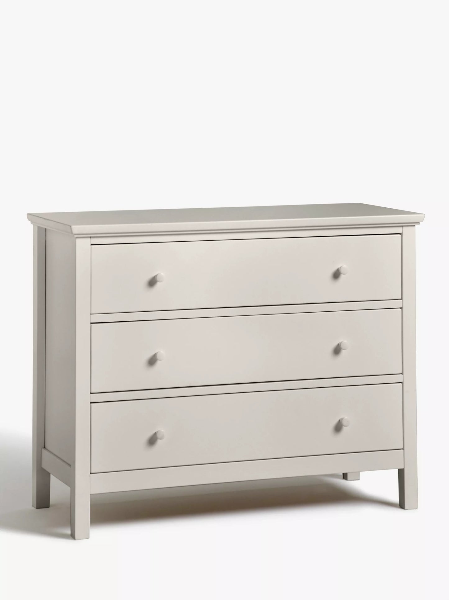 John Lewis Wilton 3 Drawer Chest Linen Chest of Drawers