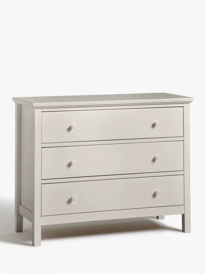 John Lewis Wilton 3 Drawer Chest Linen Chest of Drawers