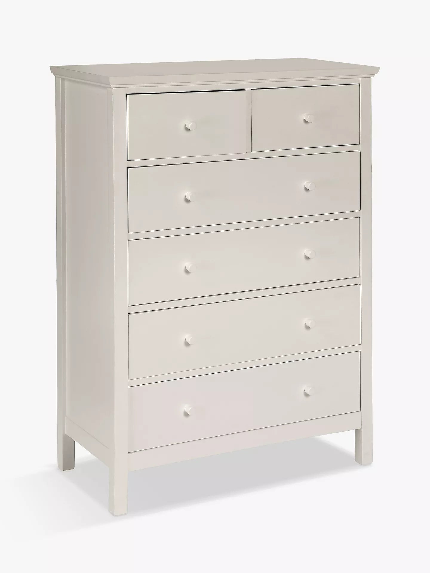 John Lewis Wilton 6 Drawer Chest, Linen