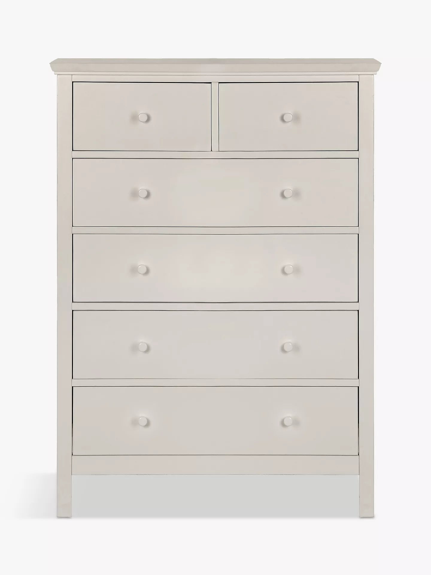 John Lewis ANYDAY Wilton 6 Drawer Chest, Linen