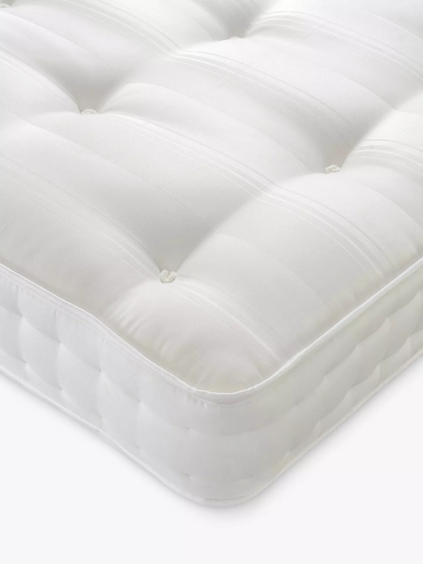 John Lewis Waitrose Wool NO. 2 Pocket Spring Mattress, Medium Tension, King Size