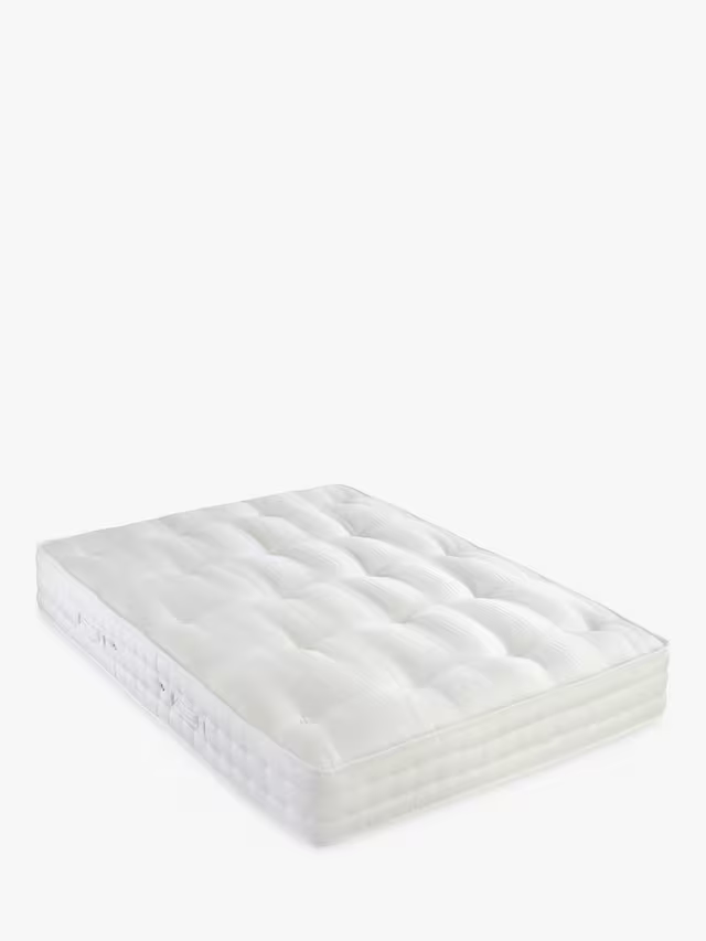 John Lewis Waitrose Wool NO. 3 Pocket Spring Mattress, Soft/Medium Tension, King Size