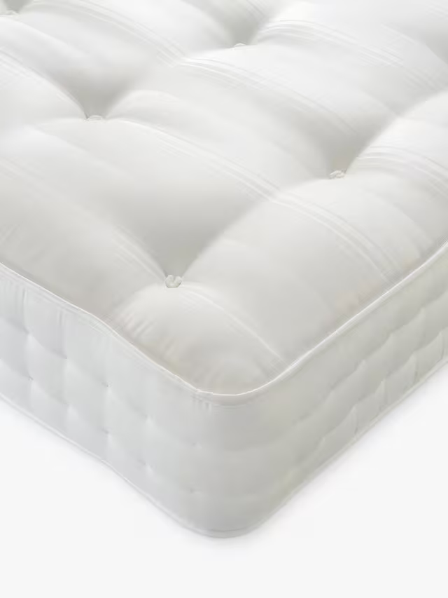 John Lewis Waitrose Wool NO. 3 Pocket Spring Mattress, Soft/Medium Tension, King Size