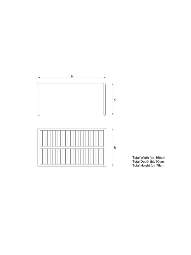 John Lewis Erna 6-Seater Garden Dining Table & Benches Set