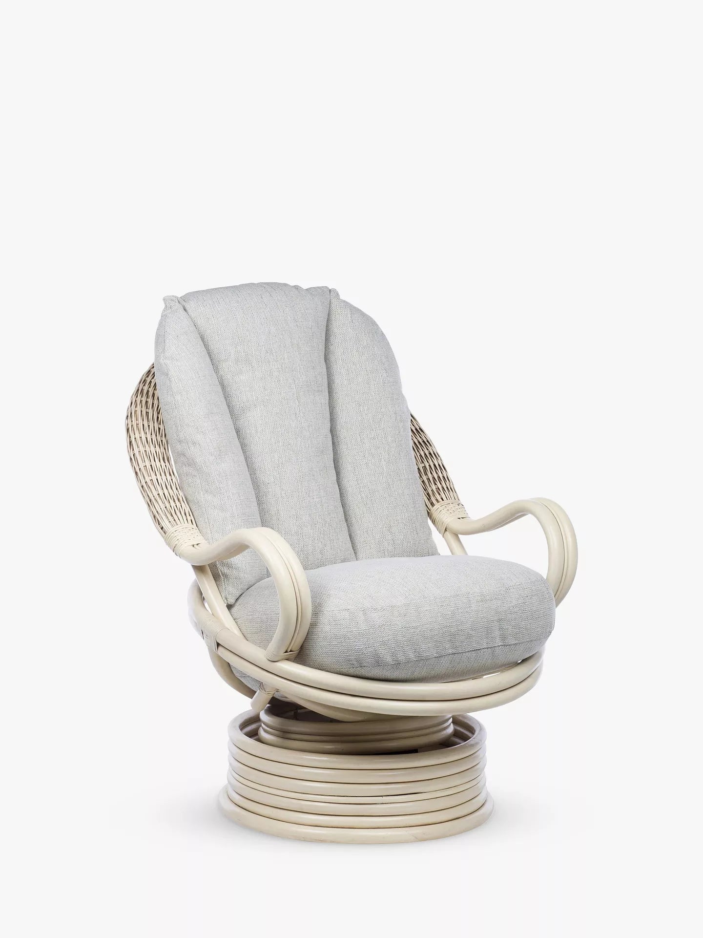 Desser Dijon Deluxe Swivel Rocking Chair, Pebble