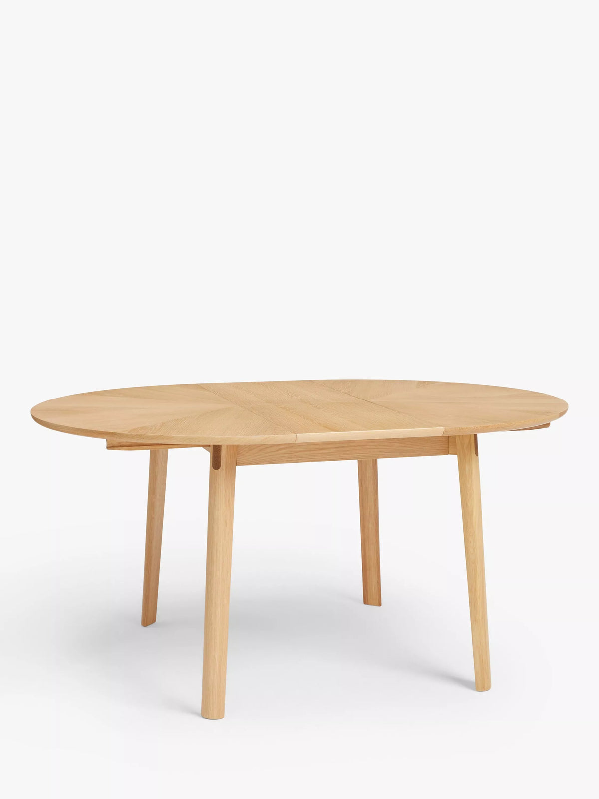 John Lewis Dining Table Round 4-6 Seater Notch