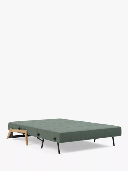 Innovation Living Cubed 140 Sofa Bed, Elegance Green 518