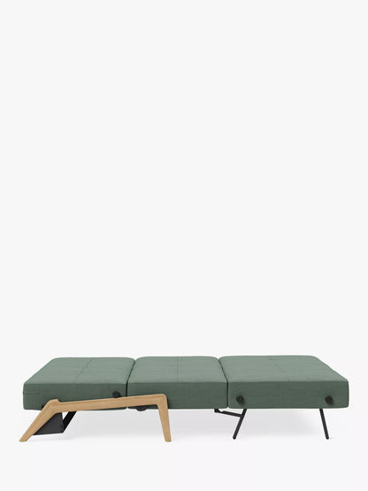 Innovation Living Cubed 140 Sofa Bed, Elegance Green 518