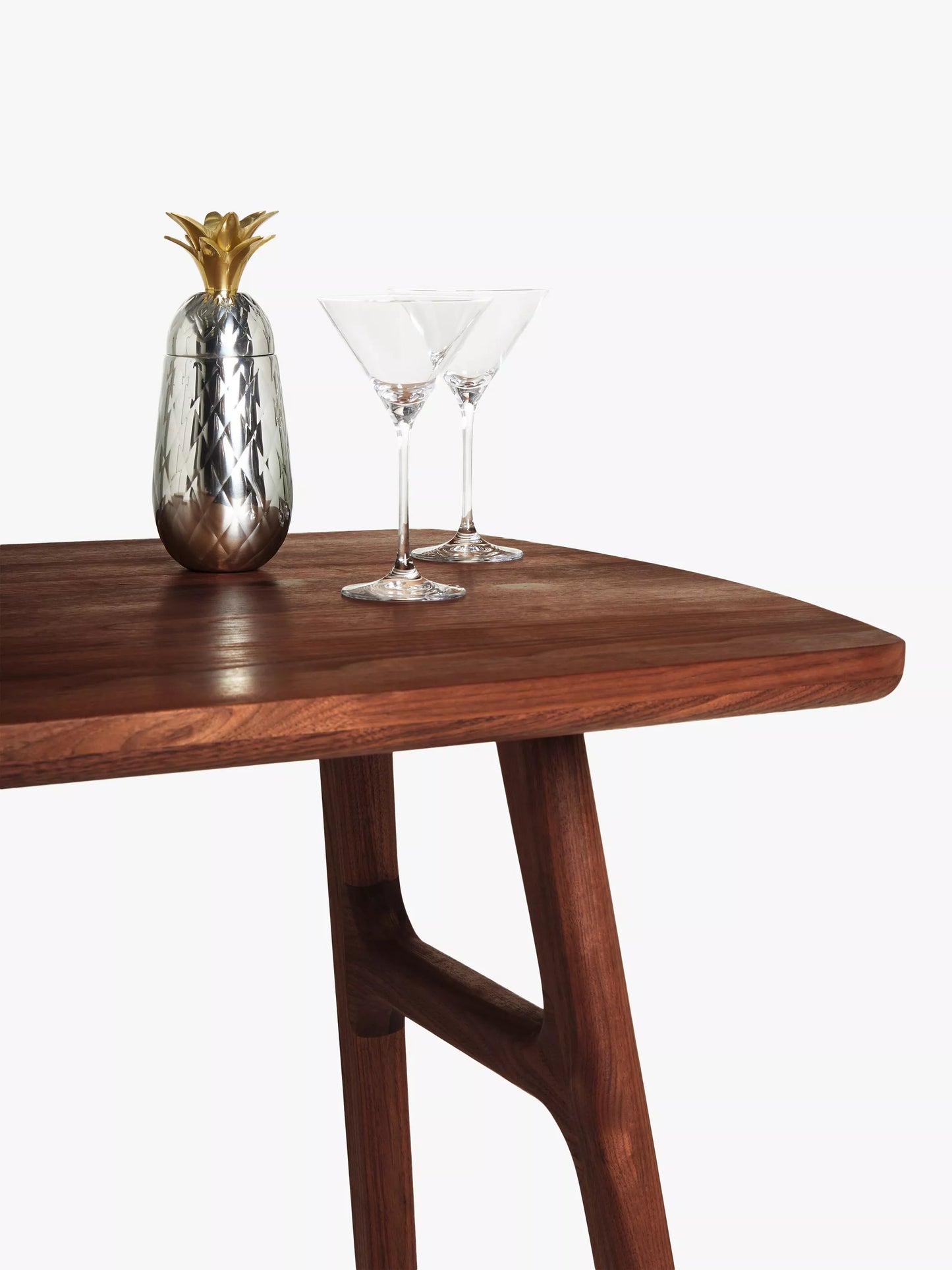 John Lewis Cara Bar Table, American Black Walnut
