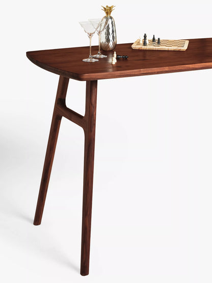 John Lewis Cara Bar Table, American Black Walnut