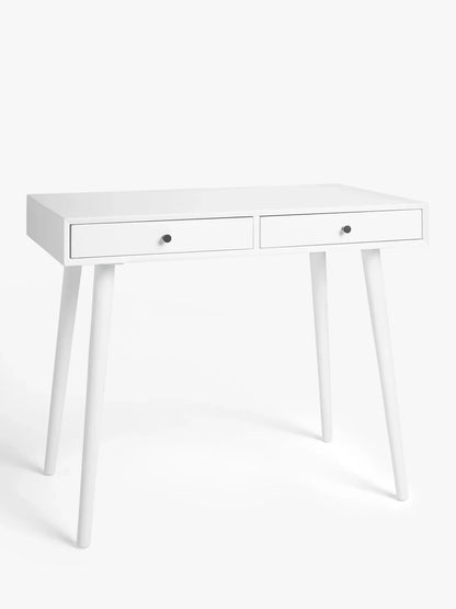 John Lewis Spindle Desk, White Office
