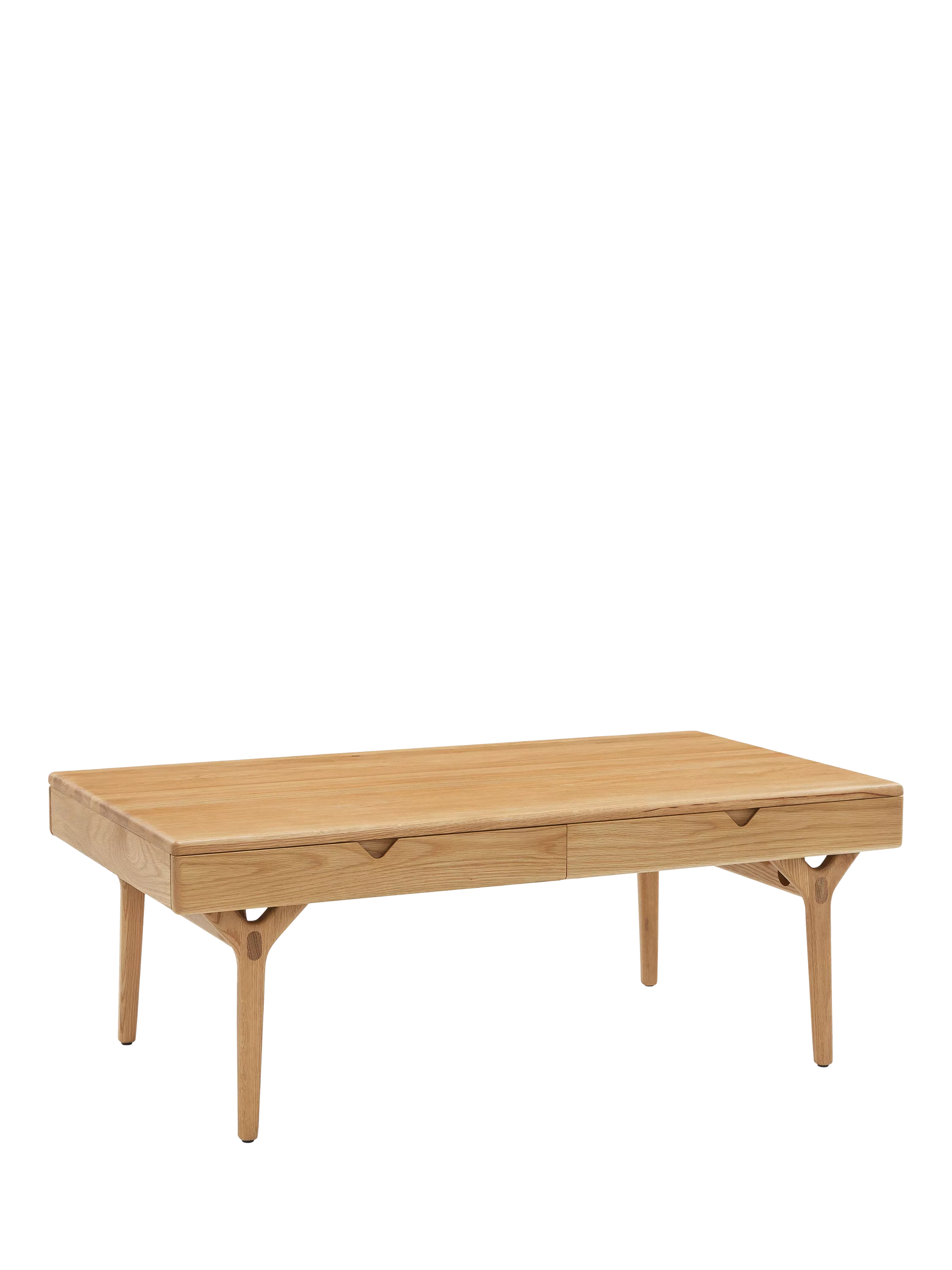 John Lewis X-Ray Wood Coffee Table Danish