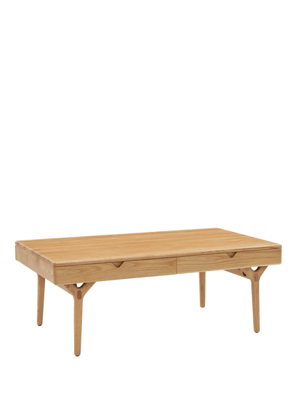 John Lewis X-Ray Wood Coffee Table Danish