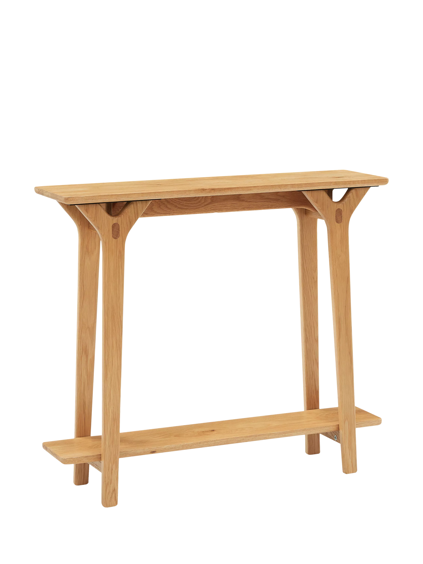 John Lewis X-Ray Console Table, Oak