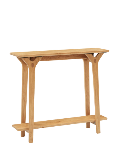 John Lewis X-Ray Console Table, Oak
