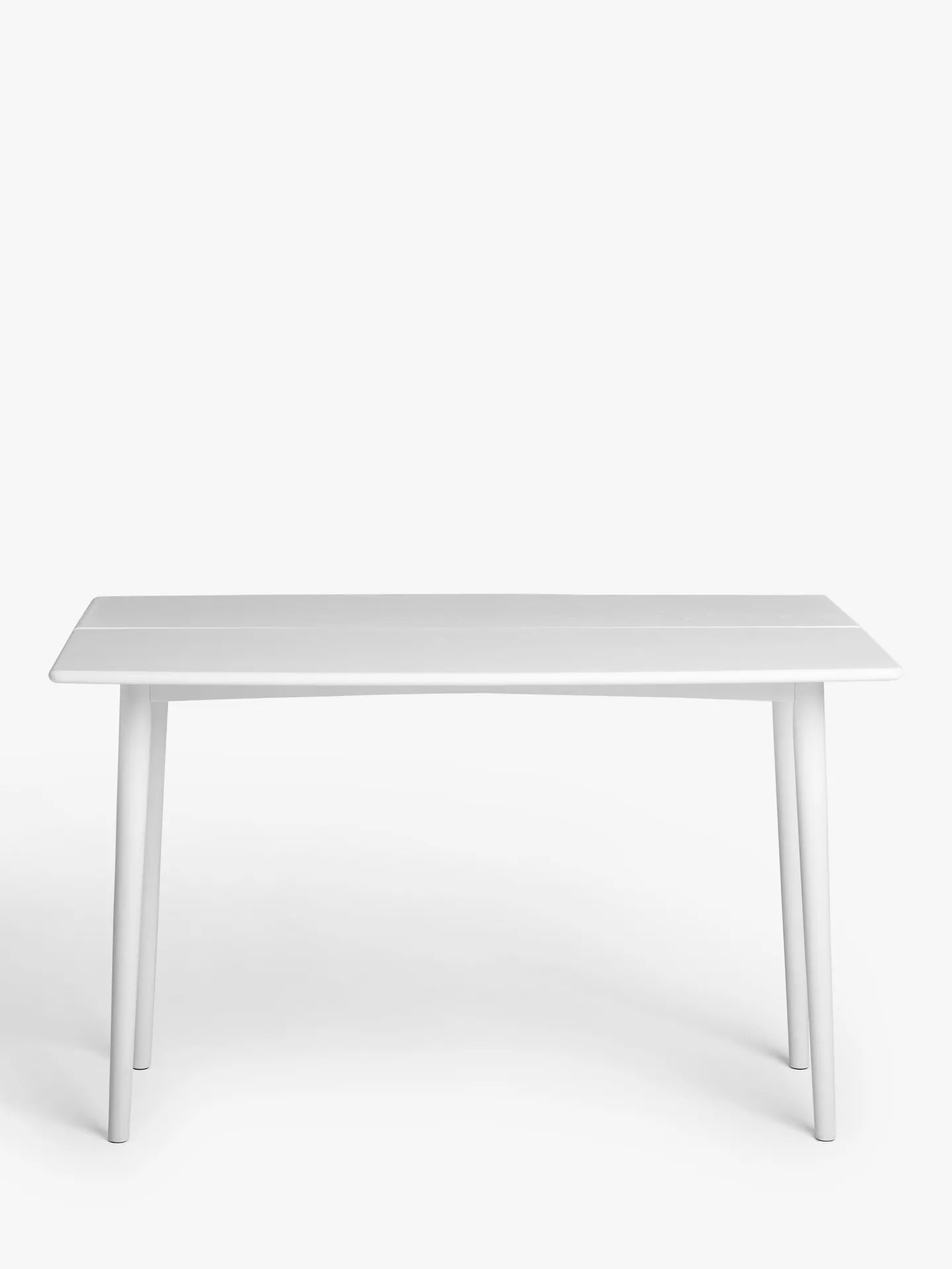 John Lewis Spindle 4 Seater Folding Console/Dining Table, Greige