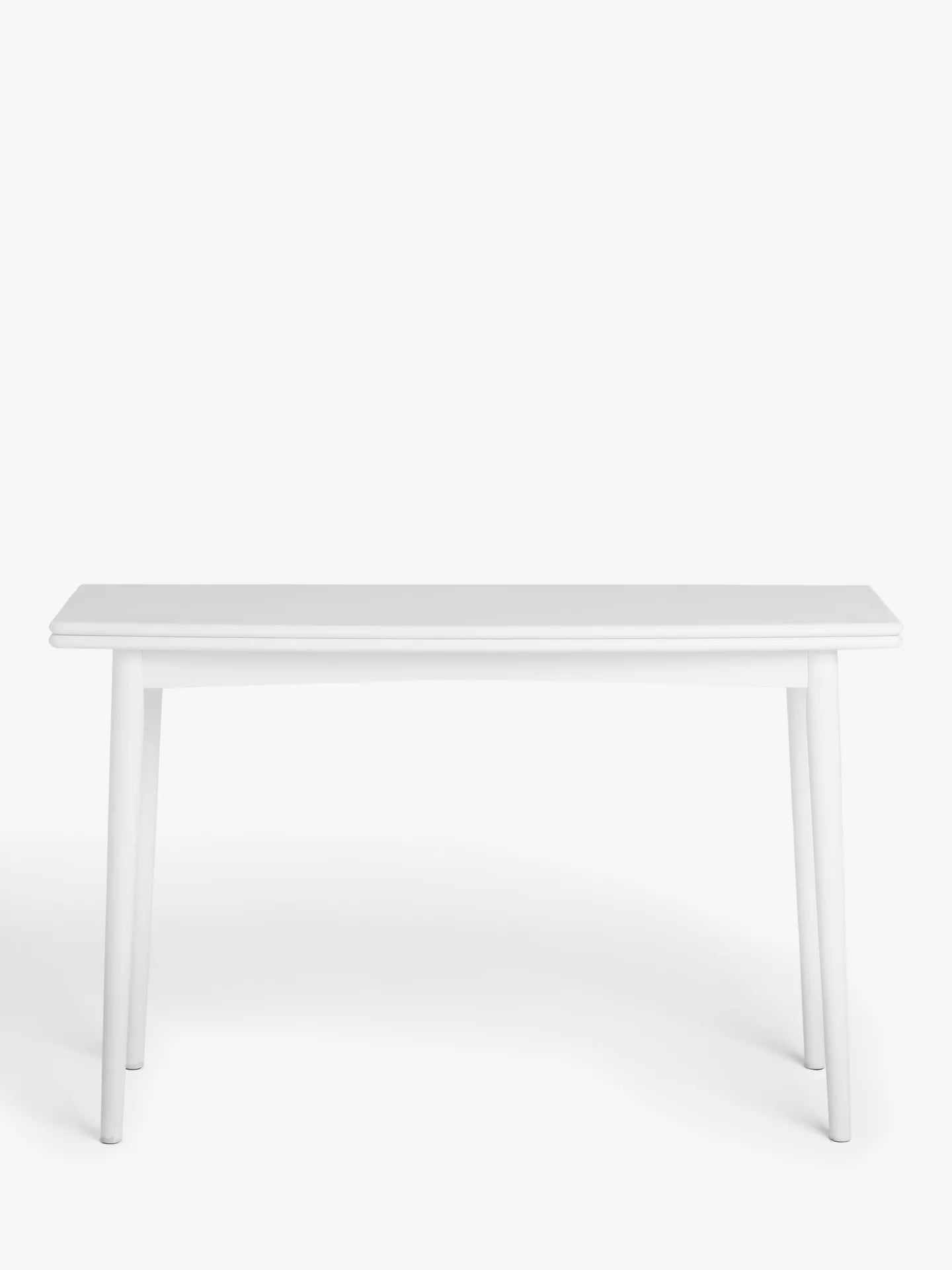 John Lewis Spindle 4 Seater Folding Console/Dining Table, Greige