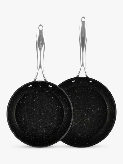 Eaziglide Neverstick2 Aluminium Non-Stick Pan Set, 5 Piece