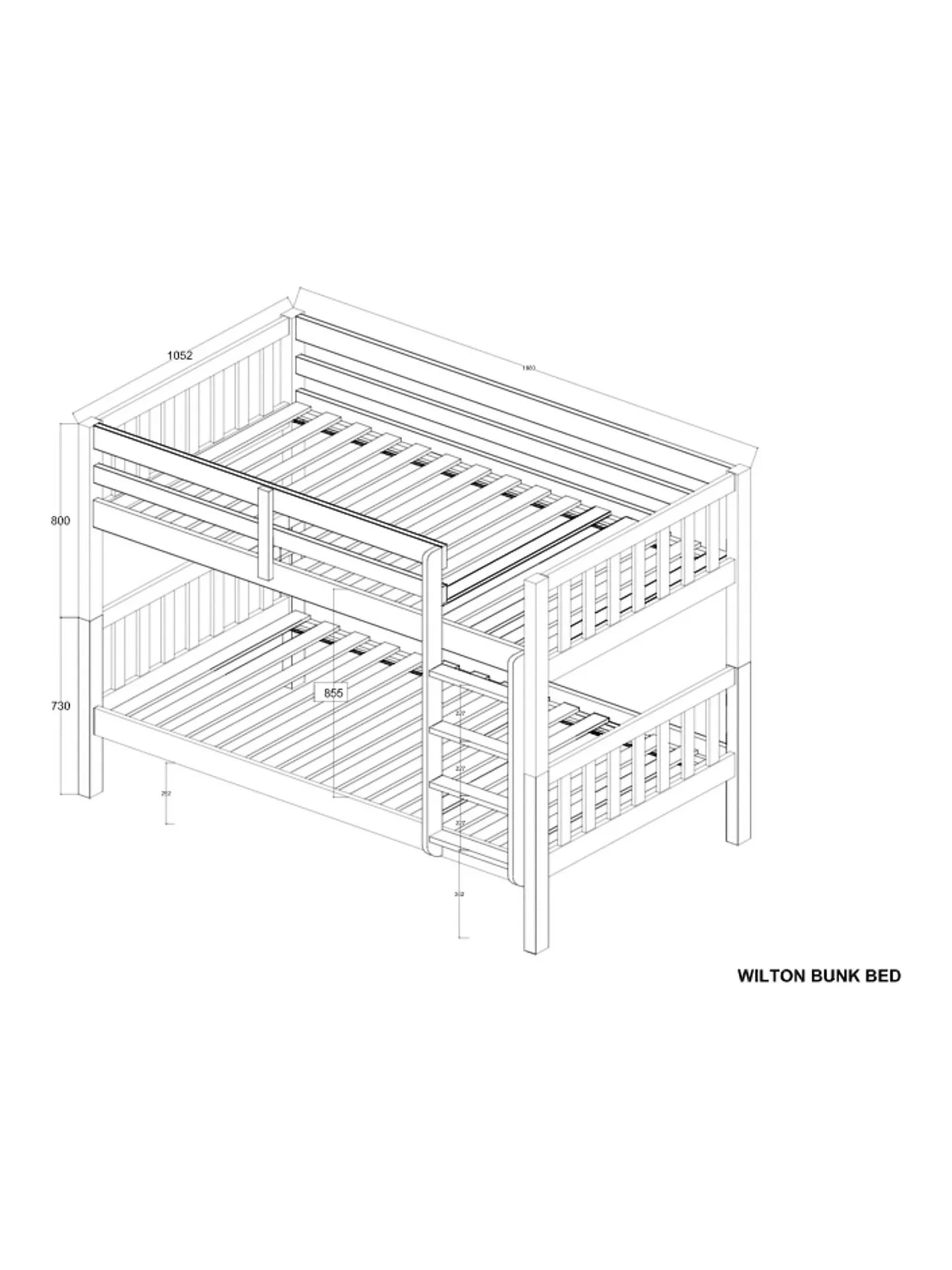 John Lewis Wilton Bunk Bed