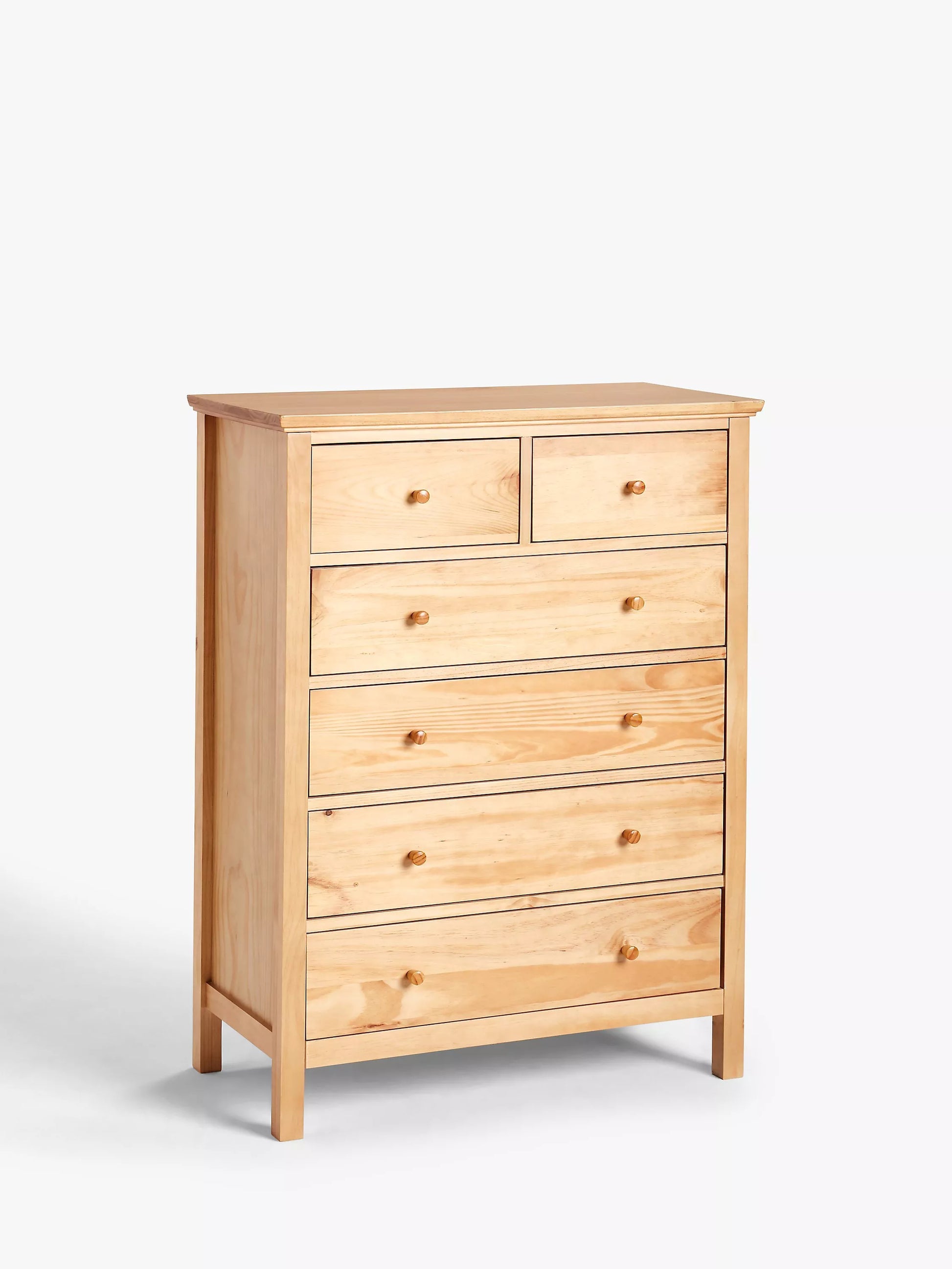 John Lewis Wilton 6 Drawer Chest, Natural