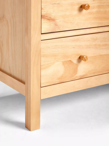 John Lewis Wilton 6 Drawer Chest, Natural