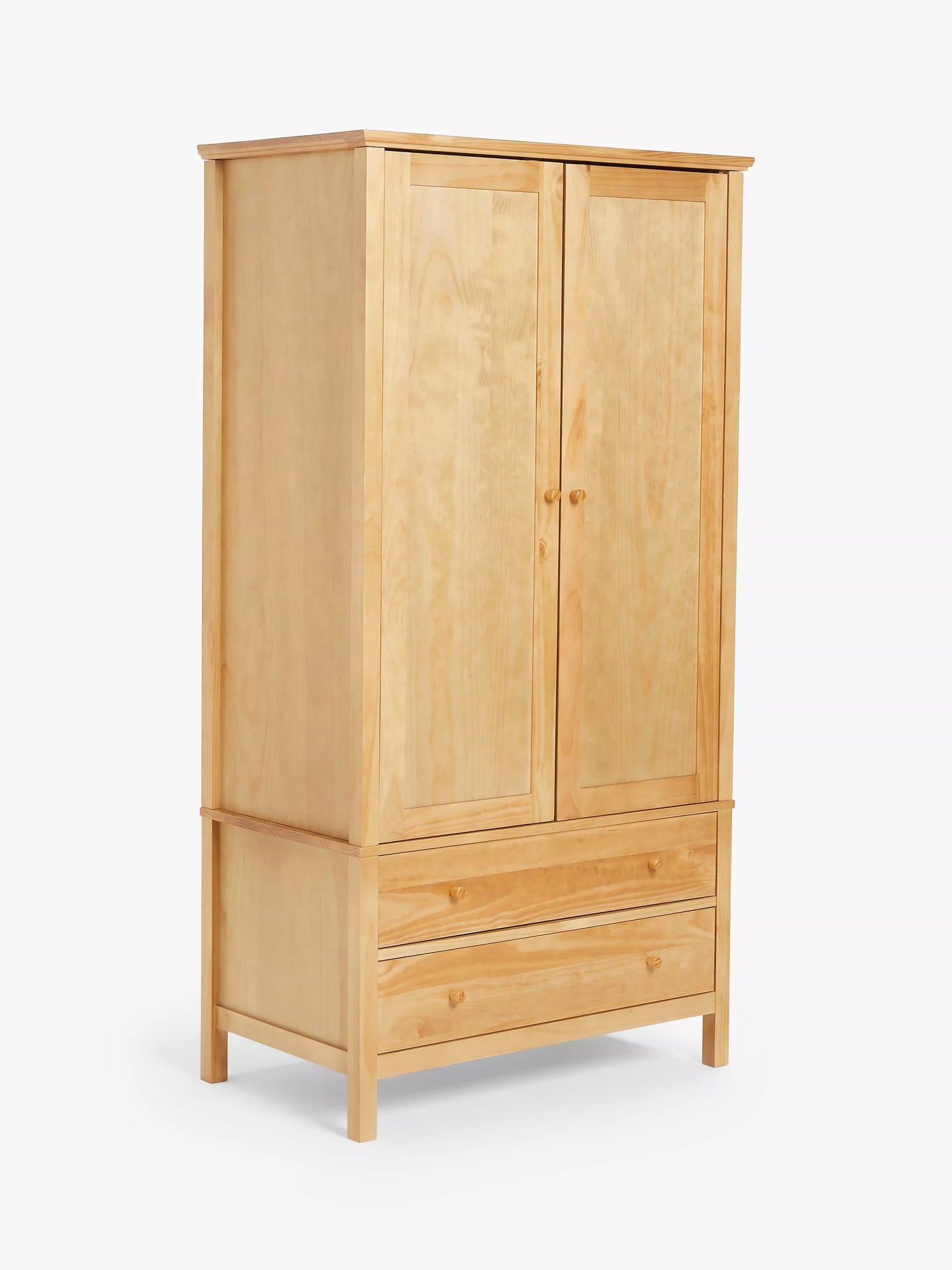 John Lewis Wilton 2 Door Wardrobe Natural
