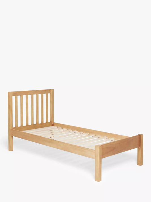 John Lewis Wilton Child Compliant Bed Frame Single Natural