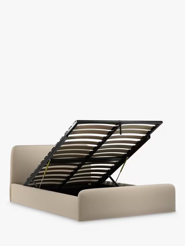 John Lewis Bonn Ottoman Storage Bed 135cm Saga Beige