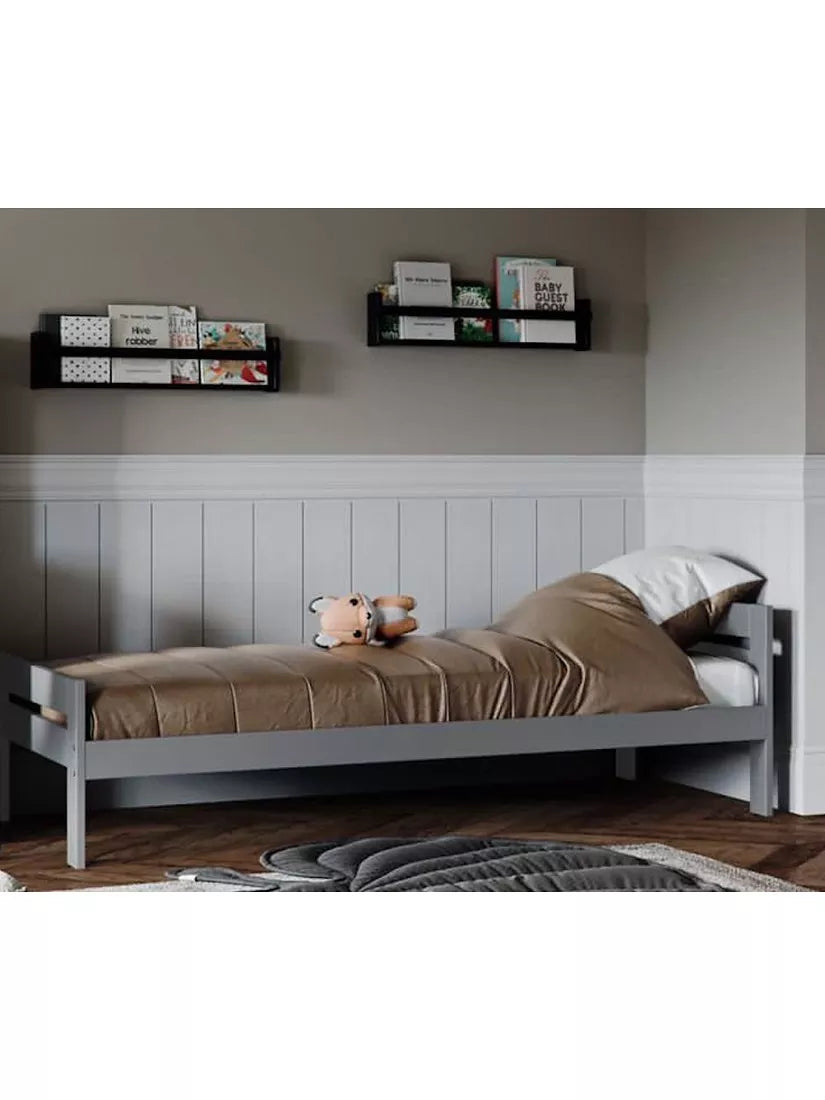 Single Bed grey