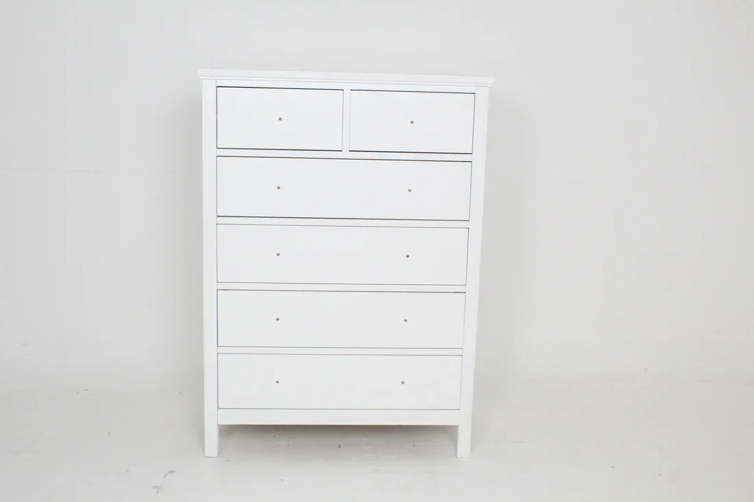 List John Lewis ANYDAY Wilton 6 Drawer Chest White CHECK CODE