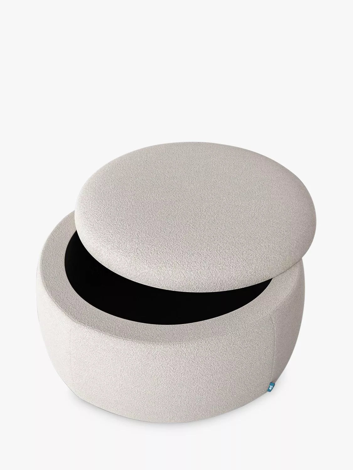 Swyft Model 01 Storage Ottoman, Boucle Ivory