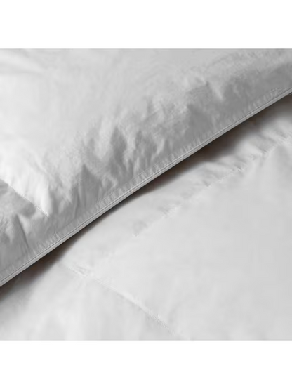 John Lewis Natural Duck Down 60/40 Duvet, 10.5 Tog, Super King, 260 x 220cm, White