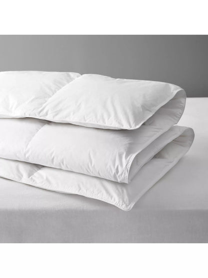 John Lewis Natural Duck Down 60/40 Duvet, 10.5 Tog, Super King, 260 x 220cm