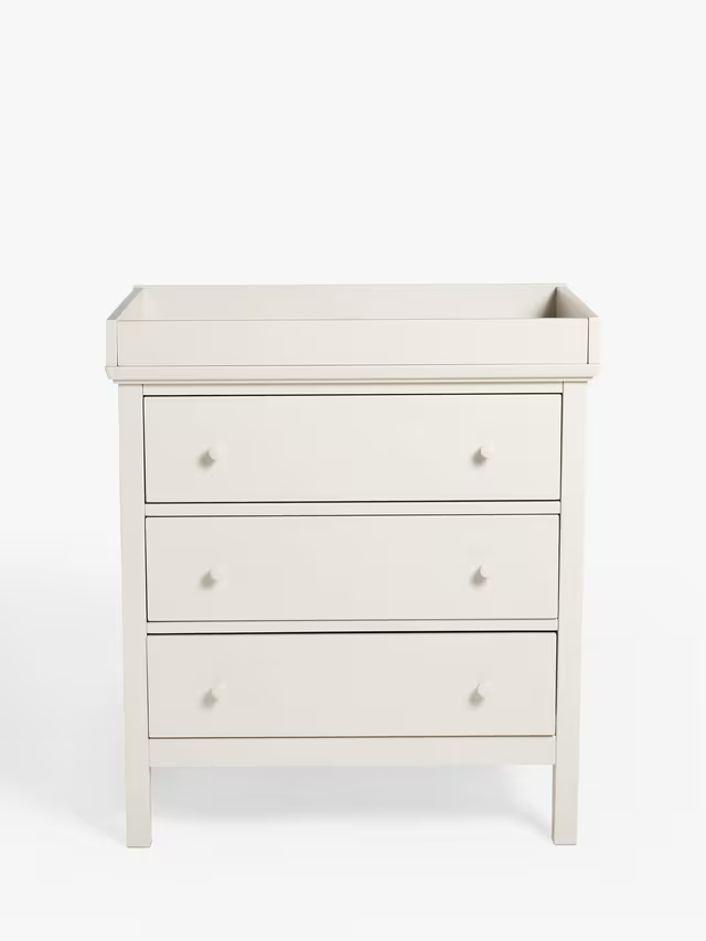 John Lewis Wilton Changing Table Dresser, Linen