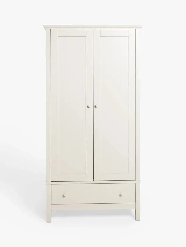 John Lewis Wilton Double Wardrobe, Linen 